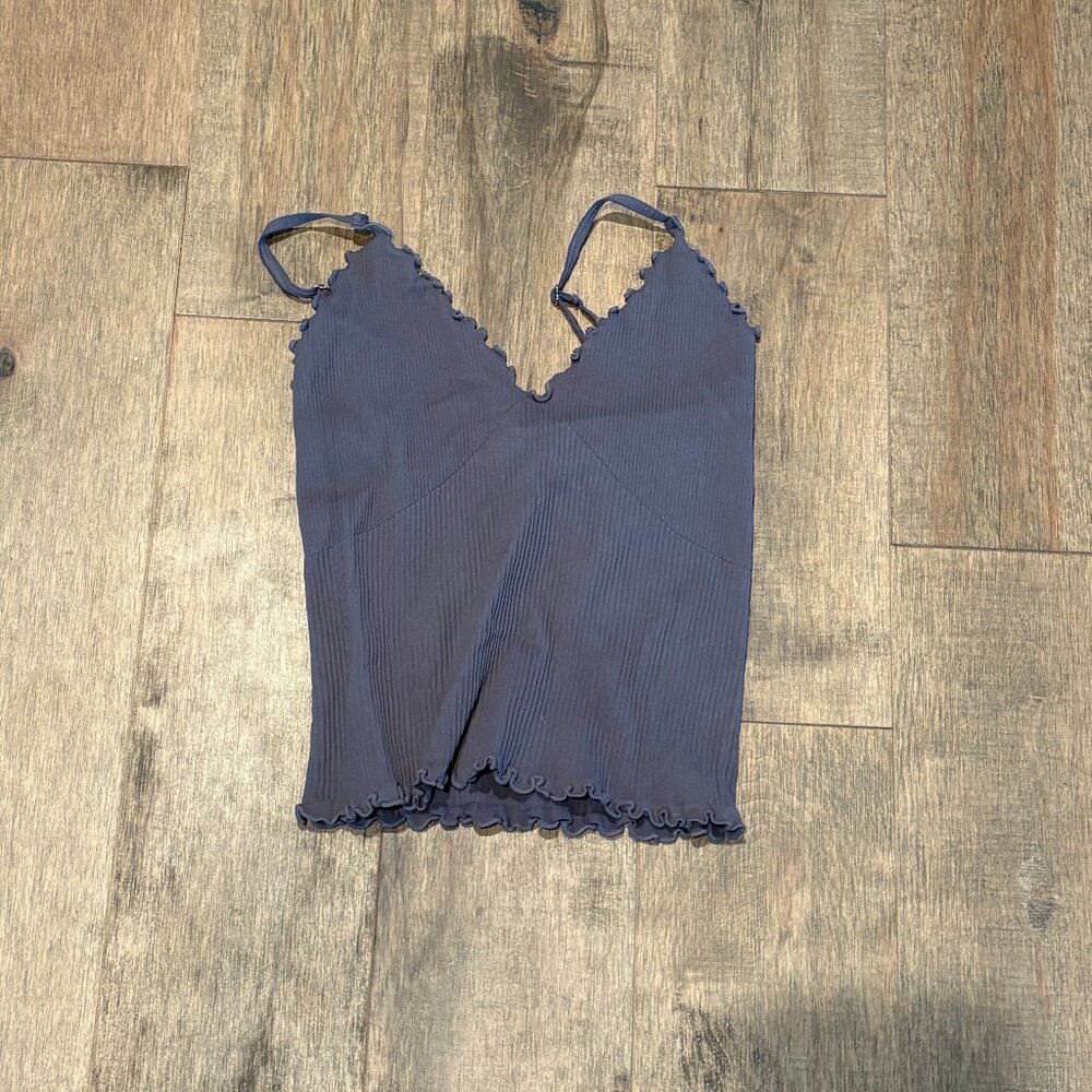 Free People Intimately Gray Top